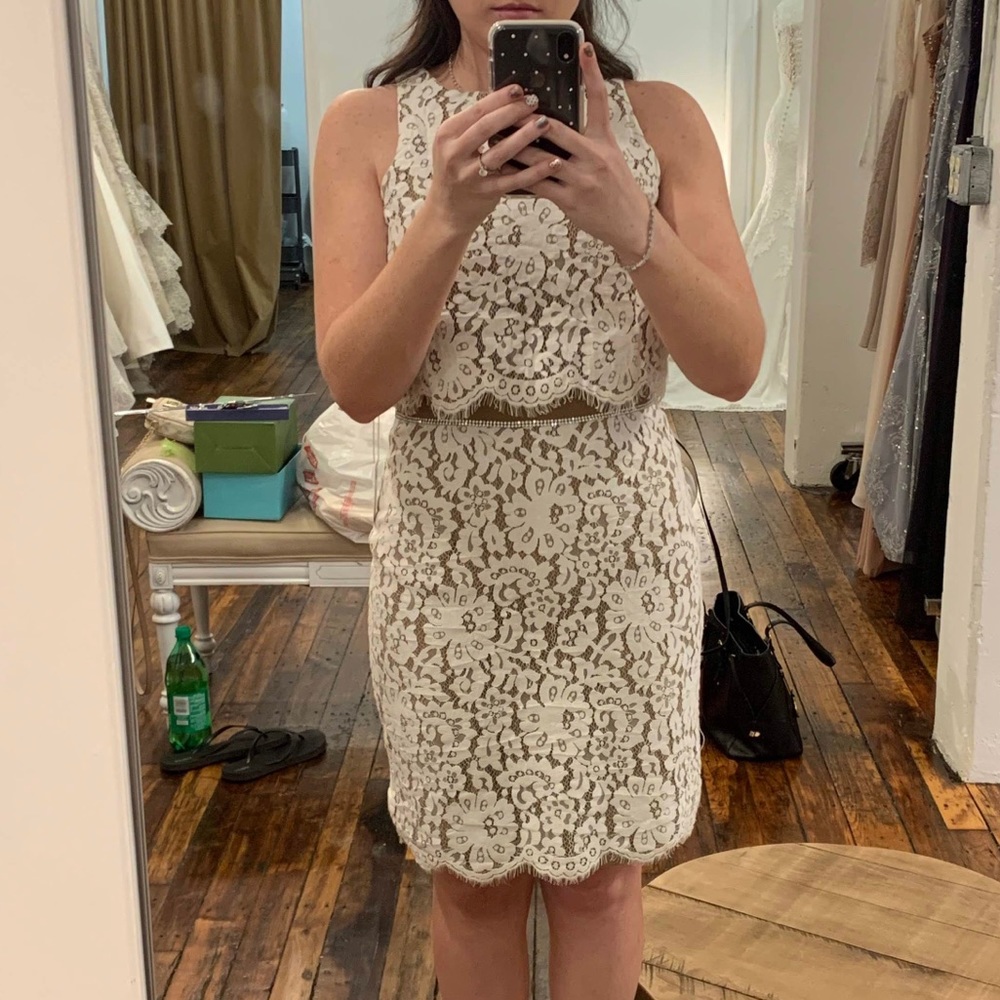 Christina Wu Lace Dress